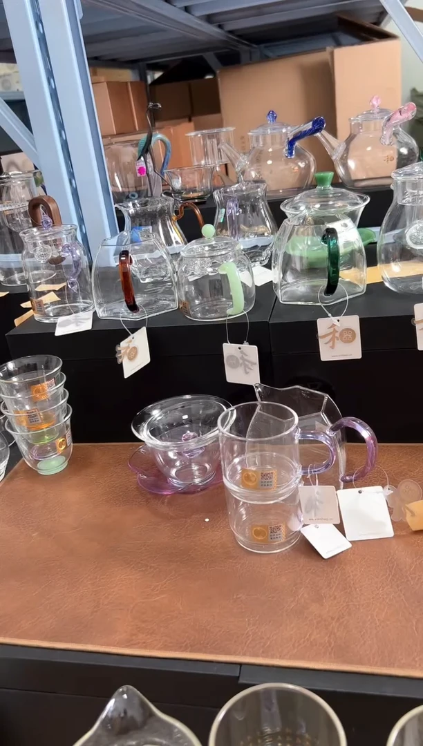 禾器 棱然浅紫+咏荷浅紫+逸杯一对