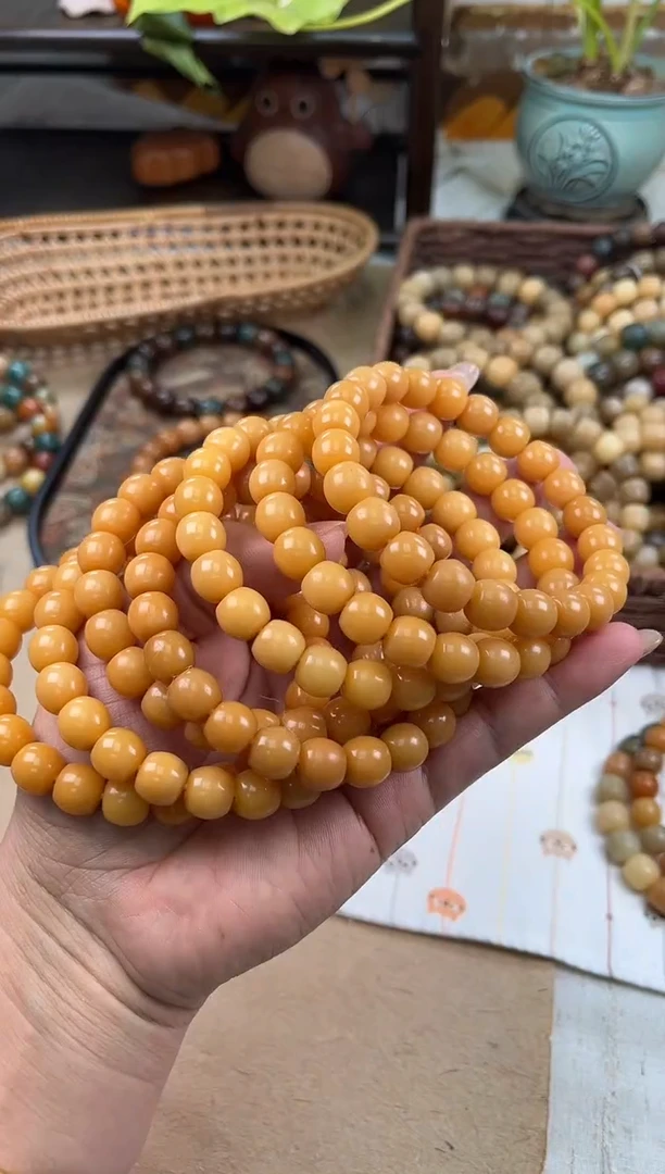 手串菩提根/象牙果a646 卡10.8 干磨三高