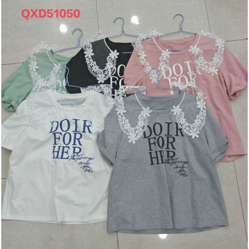 【苹果现货清清】QXD51050 夏季新款印花T恤