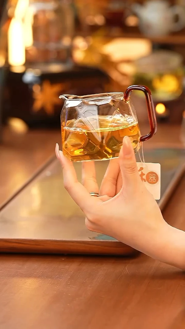 禾器/晶彩璀璨茶海/琥珀色/定制版