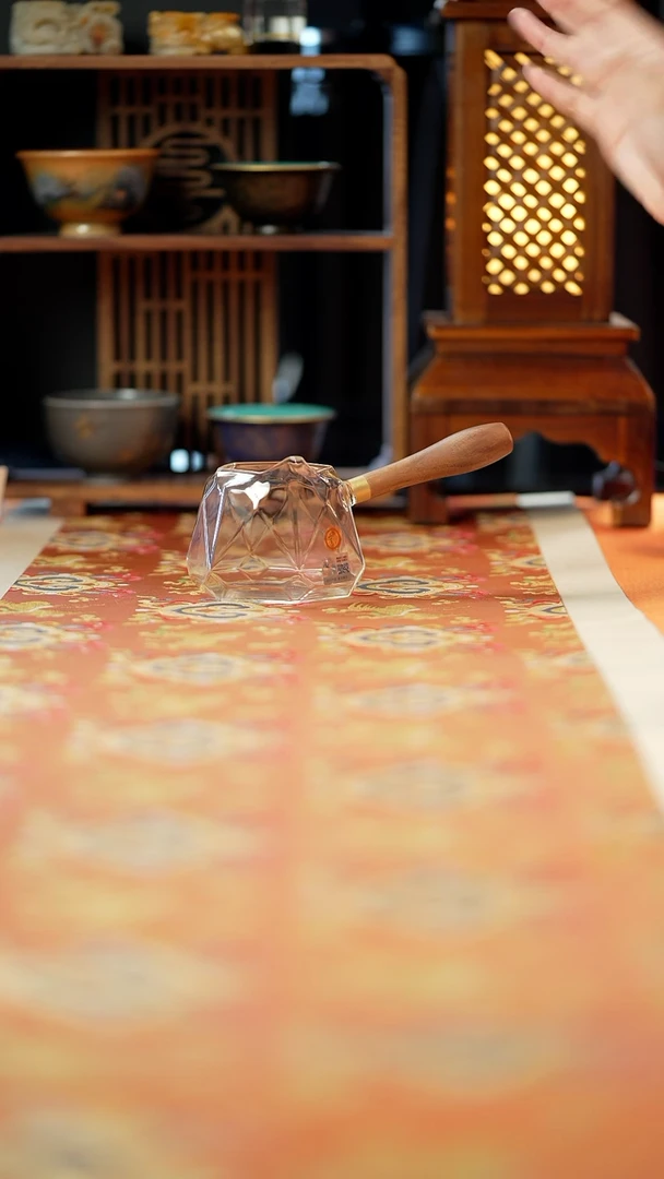 闪购   胡桃木璀璨侧把茶海