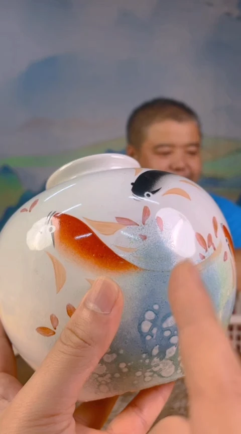 摆件景德镇陶瓷青花摆件88