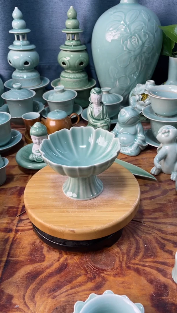 微瑕特价青瓷 慧语瓷坊