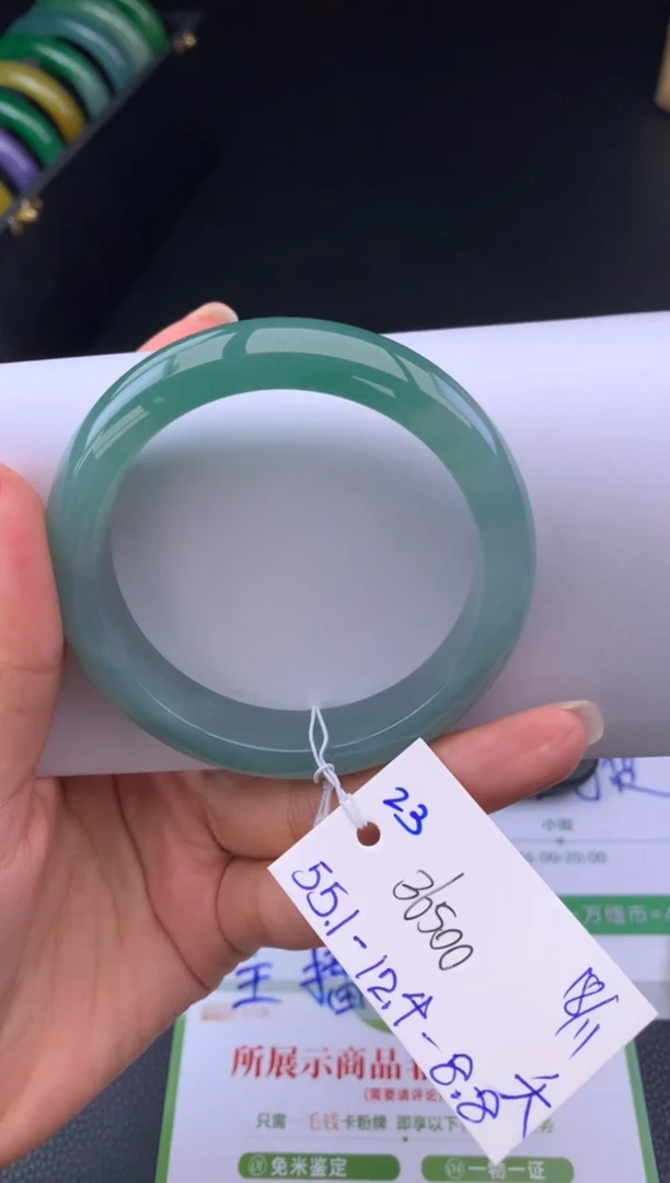 未镶嵌手镯翡翠假一赔三 手镯