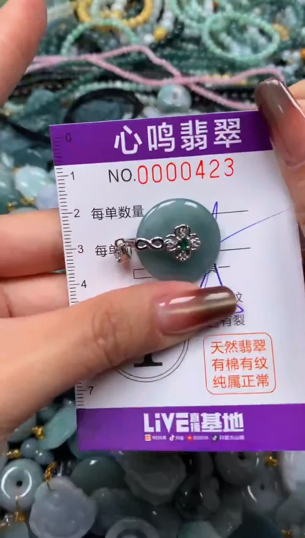 颈饰未镶嵌翡翠闪购00423