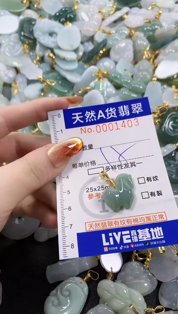 颈饰未镶嵌翡翠天然A货翡翠