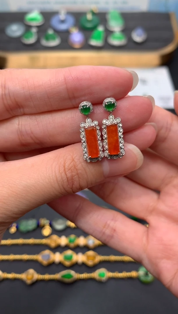 定制翡翠18K金镶嵌模式推广期48小时鉴赏期