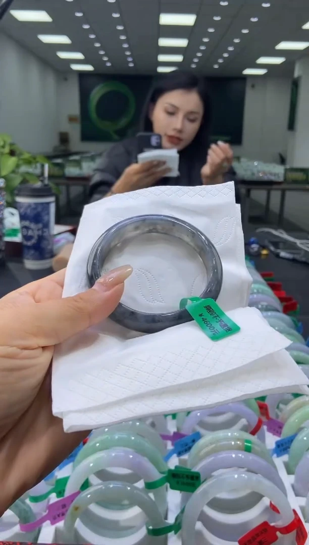 未镶嵌手镯翡翠00008588