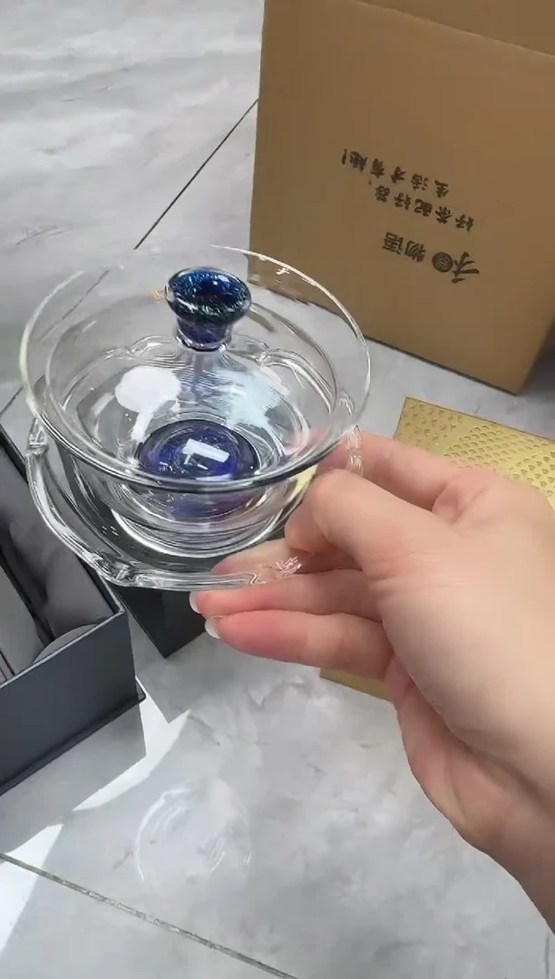 @@ 禾器斑斓沁莲盖碗