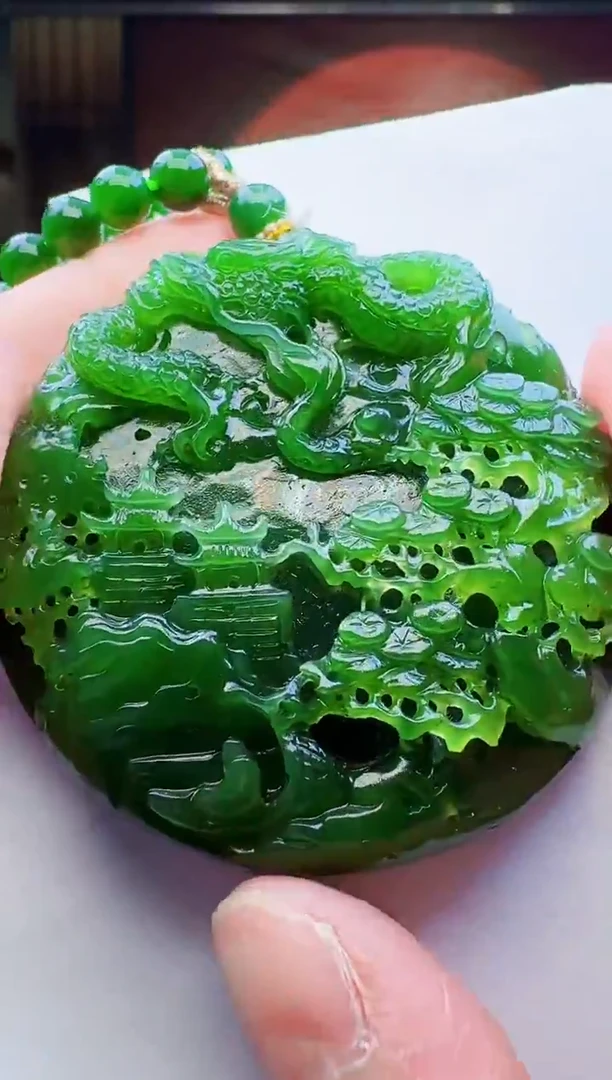 定制和田玉玉雕臻品馆天然和田玉（拍一发一）