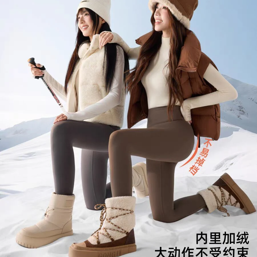 UXX/HR鲨鱼芭比裤塑形高腰收腹提臀显瘦打底紧身秋冬加厚外穿