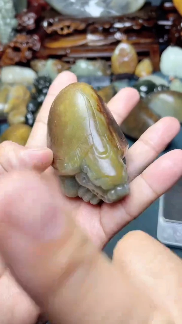 未镶嵌和田玉把件-=