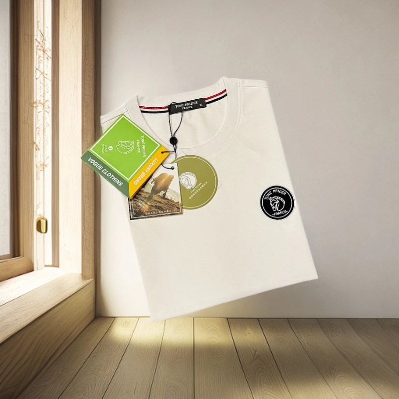 男士时尚圆领短袖6913