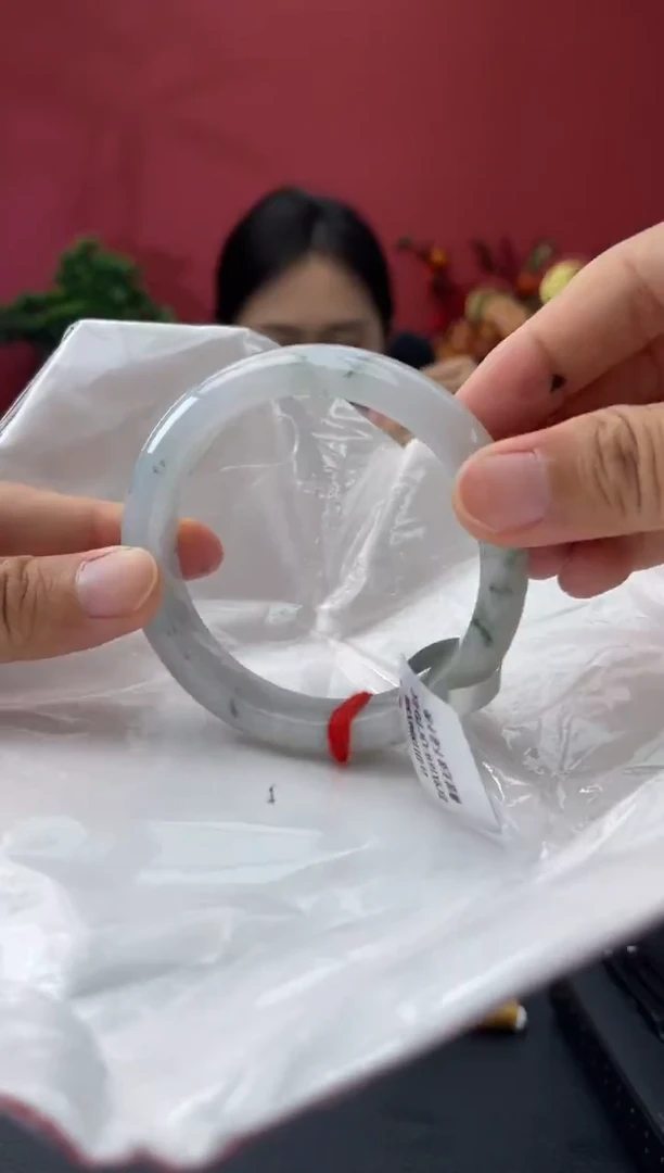 未镶嵌手镯翡翠9   55-56