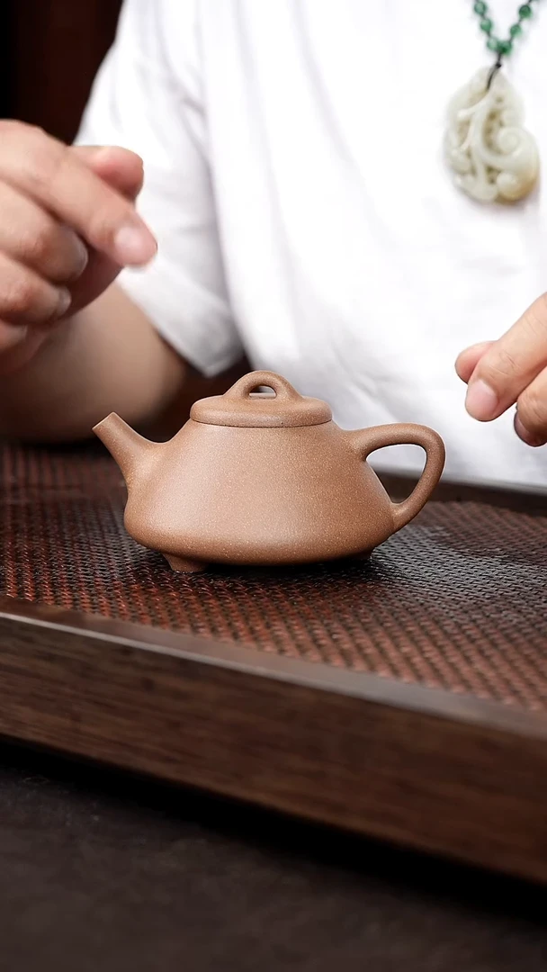 茶壶紫砂老段泥子冶
