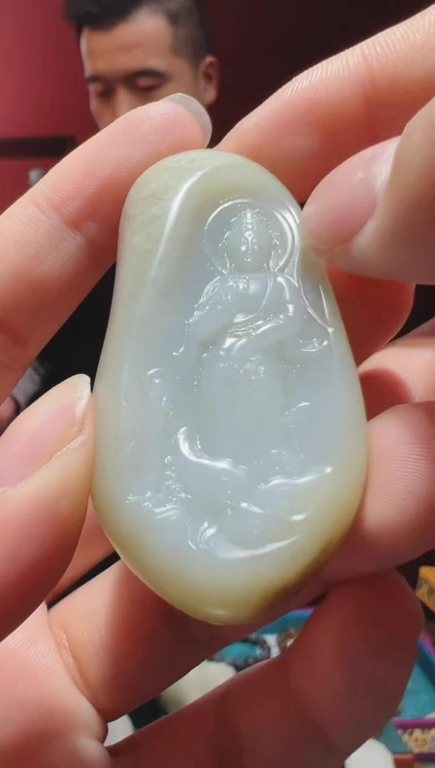 【闪购商品】和田玉吊坠(不含链)未镶嵌1