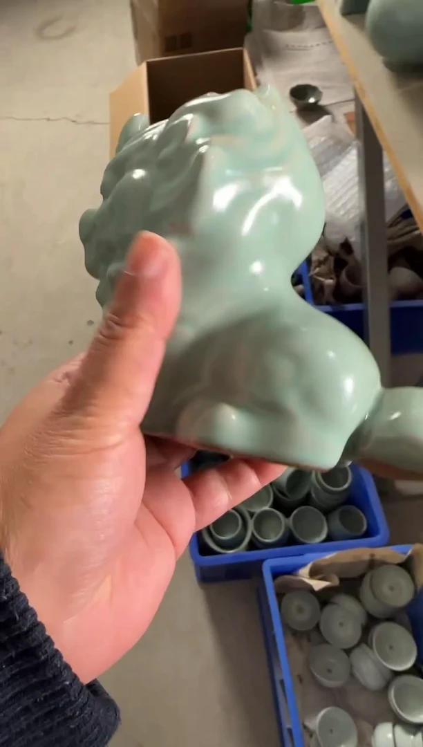 汝瓷平顶山汝瓷产品    独角兽