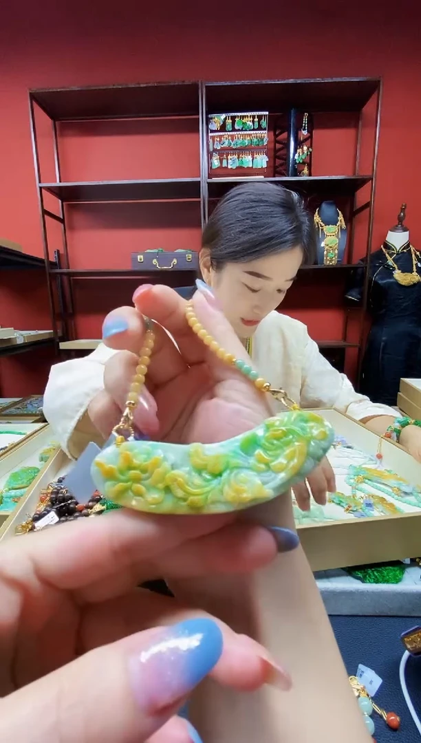 颈饰未镶嵌翡翠翡翠吊坠