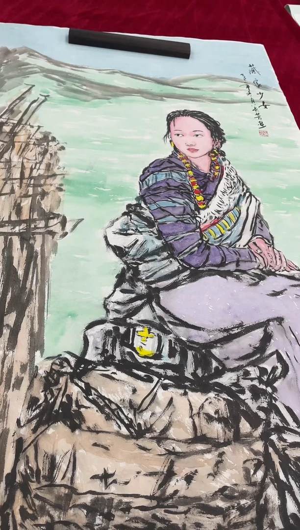 名人名画手工制作