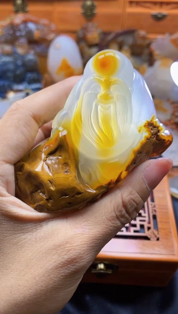 未镶嵌挂件玛瑙/玉髓董*ll