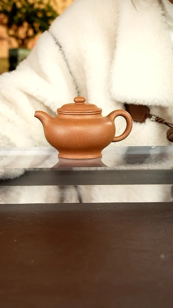 茶壶紫砂芝麻绿泥300毫升