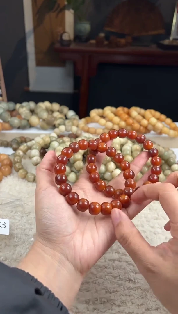 【闪购商品】菩提根/象牙果手串12干磨（313）