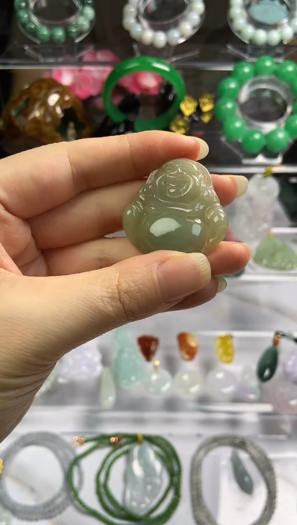 未镶嵌挂件翡翠翡翠