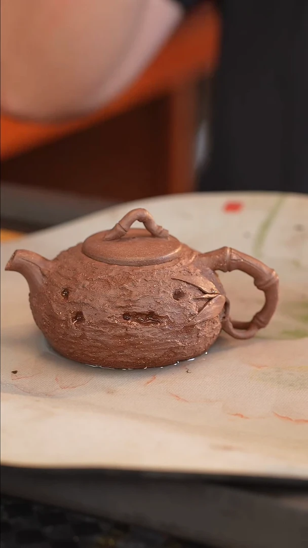 茶壶紫砂原矿手工制作渗水