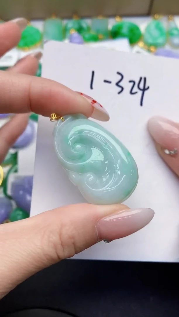 【闪购商品】翡翠颈饰18K金镶嵌00000000000