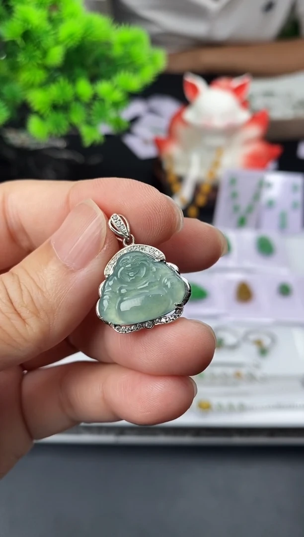 颈饰未镶嵌翡翠批量货品多样性发其一/5296