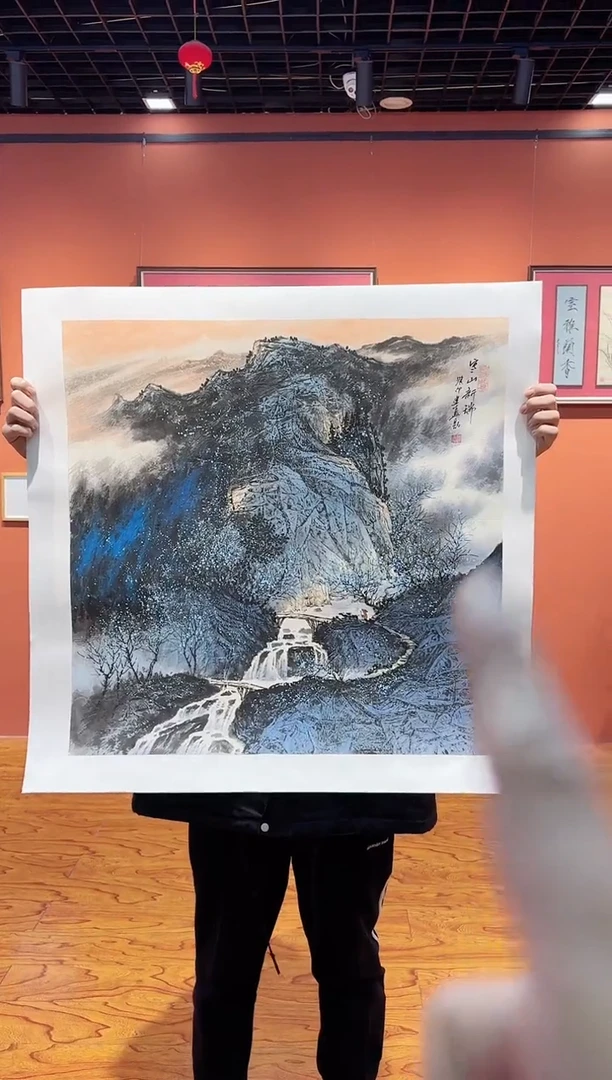 【闪购商品】国画周建真老师绘画作品23-7