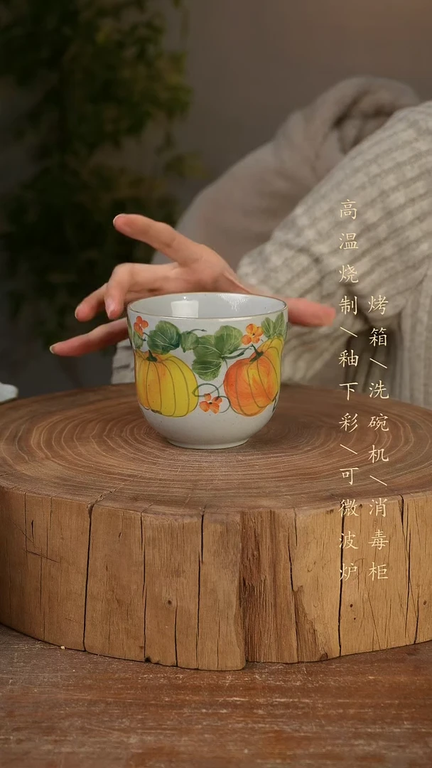 碗瓷景德镇手工手绘高温瓷釉下彩