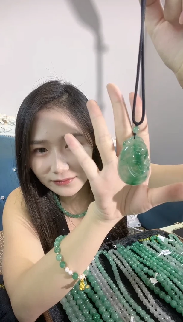 项链未镶嵌石英岩玉玉如意