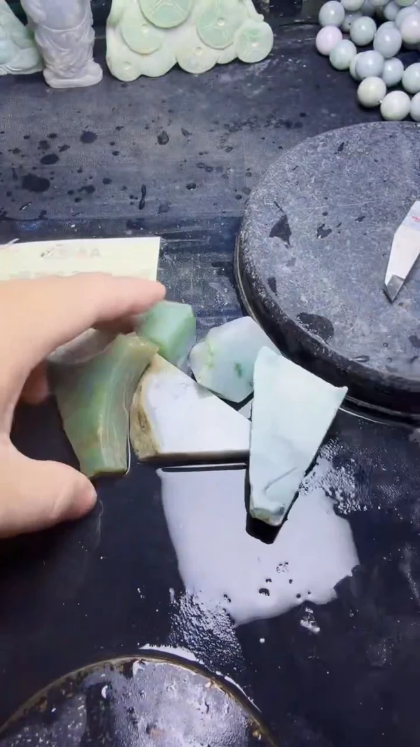 未镶嵌挂件翡翠天然翡翠088