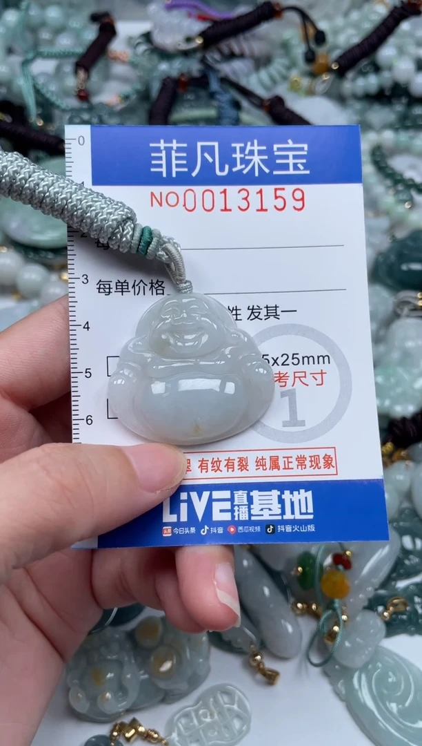 颈饰未镶嵌翡翠13159