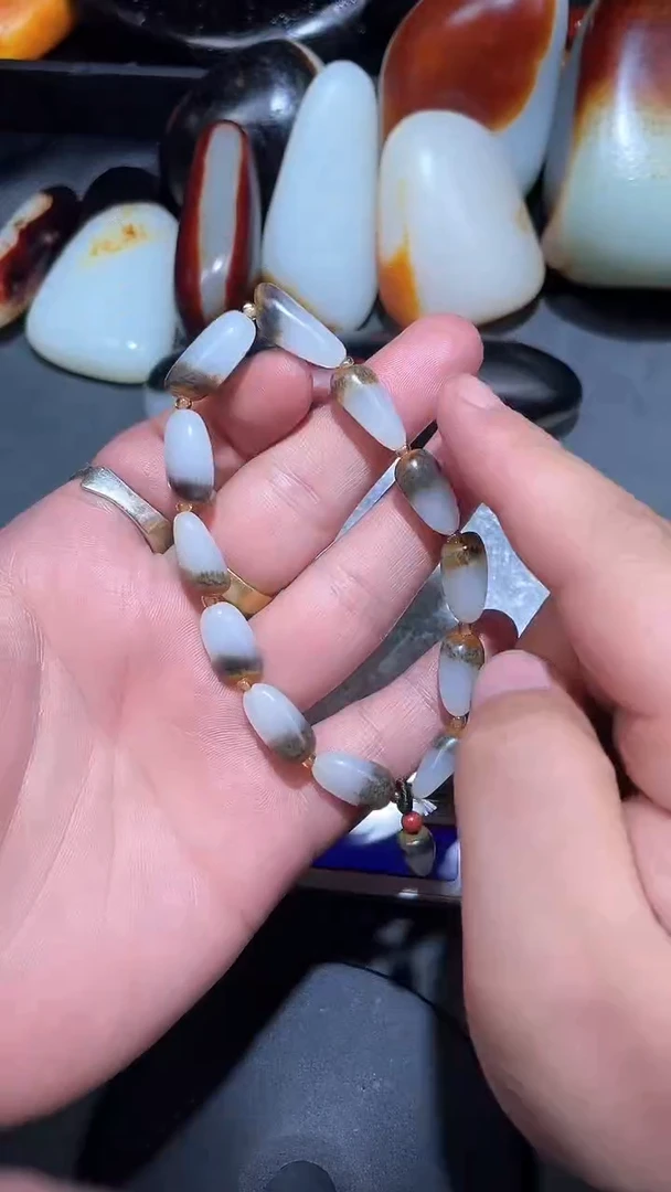 【闪购商品】和田玉手串未镶嵌YL-LL-2.3-55