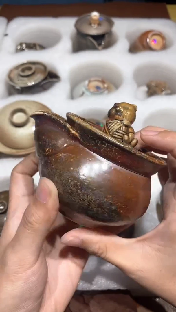 奢瓷/瑞寅柴烧茶器（宝瓶）553