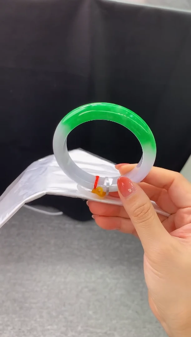 未镶嵌手镯翡翠- 圈口56.5 全款50万 定金2万