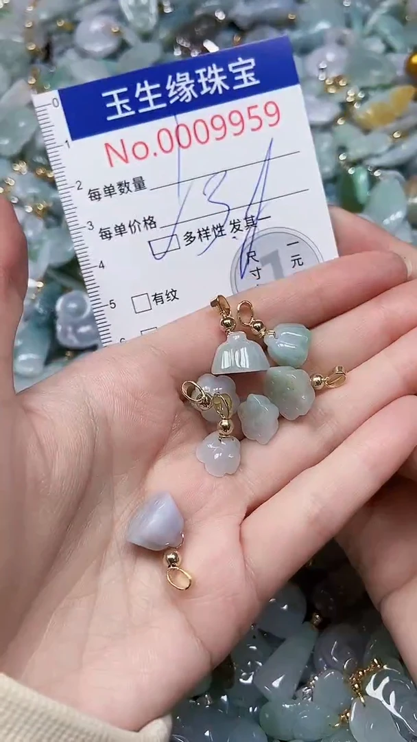 【闪购商品】翡翠颈饰未镶嵌闪购00009959多样性发其一