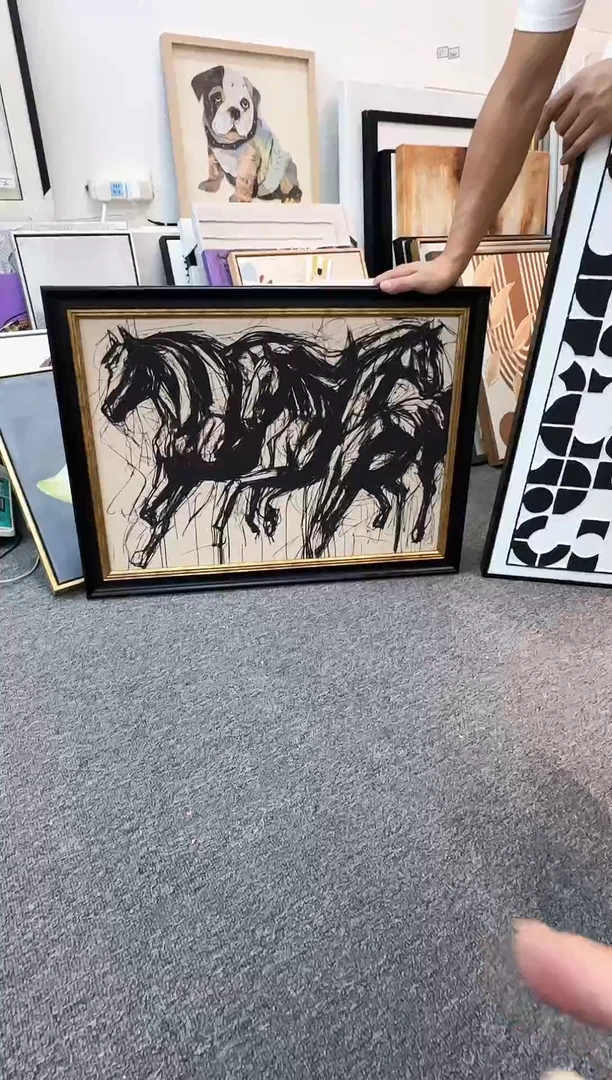 168现代艺术装饰画油画50cm*70cm