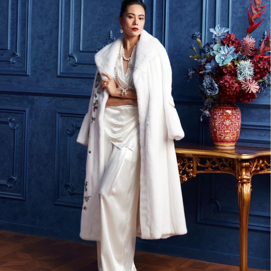 2025新款水貂貂皮大衣皮草外套S1758