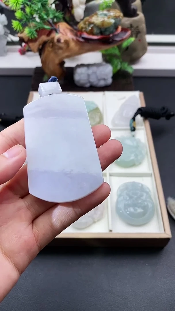 颈饰未镶嵌翡翠天然缅甸A货翡翠