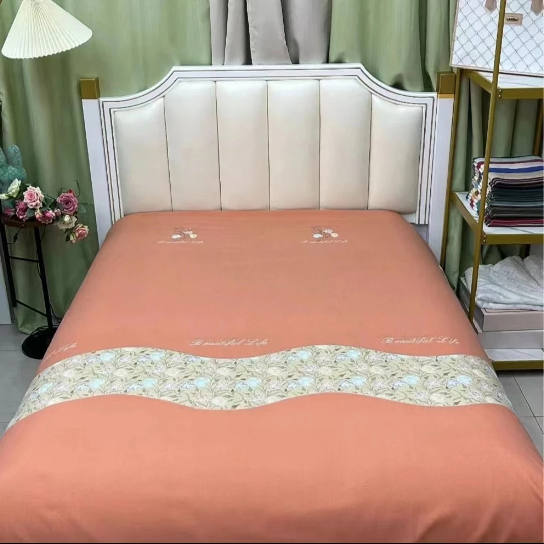 加厚亲肤棉床单-盛典花枝200*230
