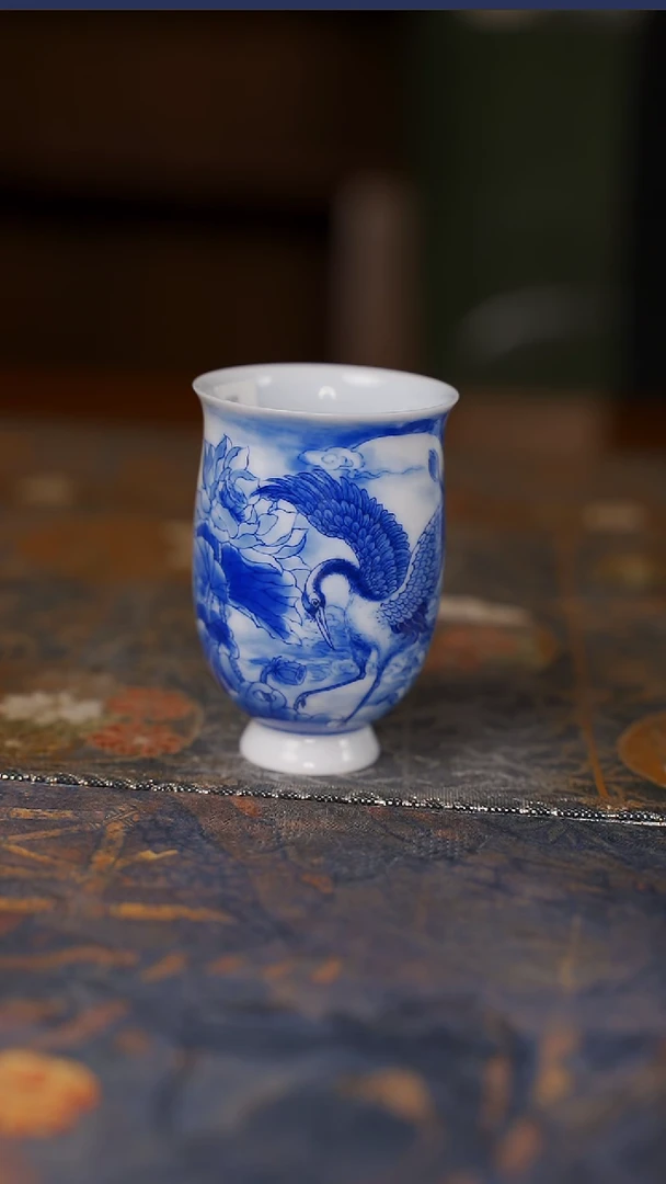 【闪购商品】杯铭墨 瑞鹤闻香杯杯