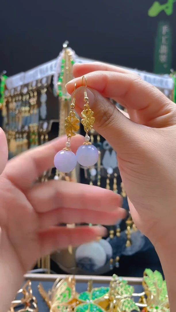 【闪购商品】玛瑙/玉髓耳饰合金020玛瑙饰品