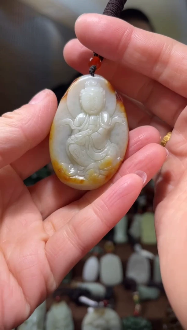 吊坠(不含链)未镶嵌和田玉.