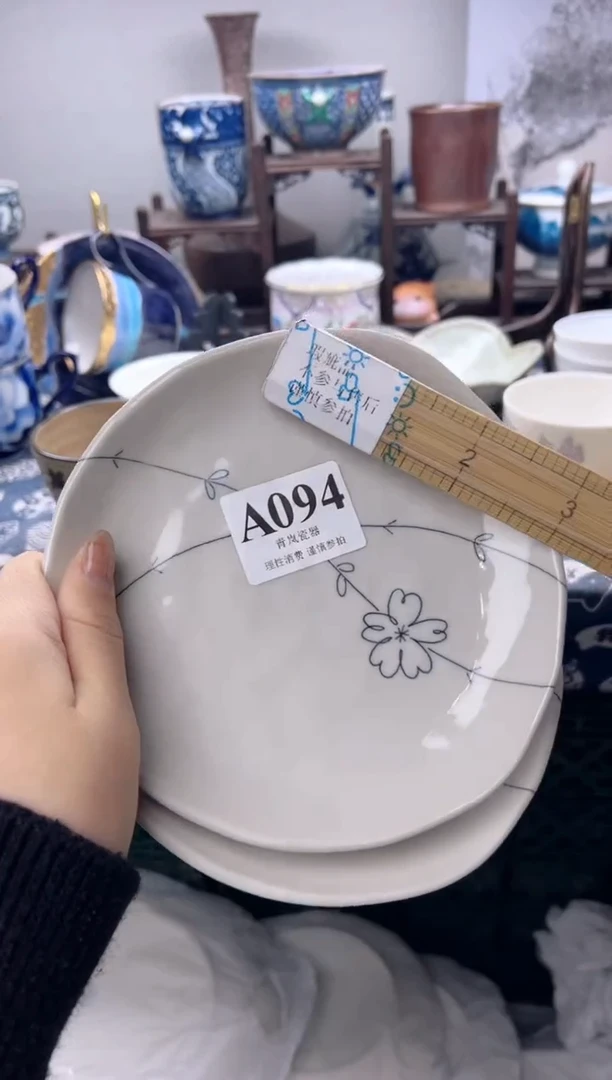 瓷片花*娘    A094