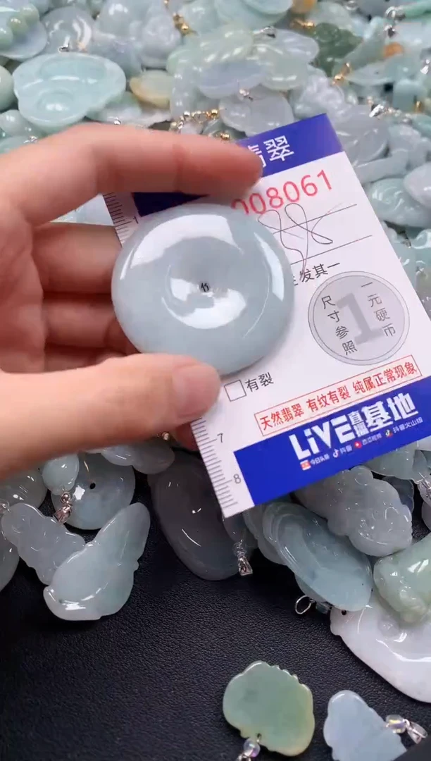 颈饰未镶嵌翡翠8061