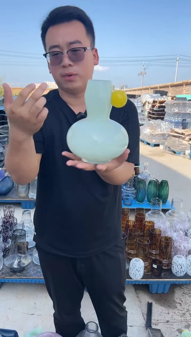 花瓶客厅餐桌插花装饰好物（颜色浅一点）