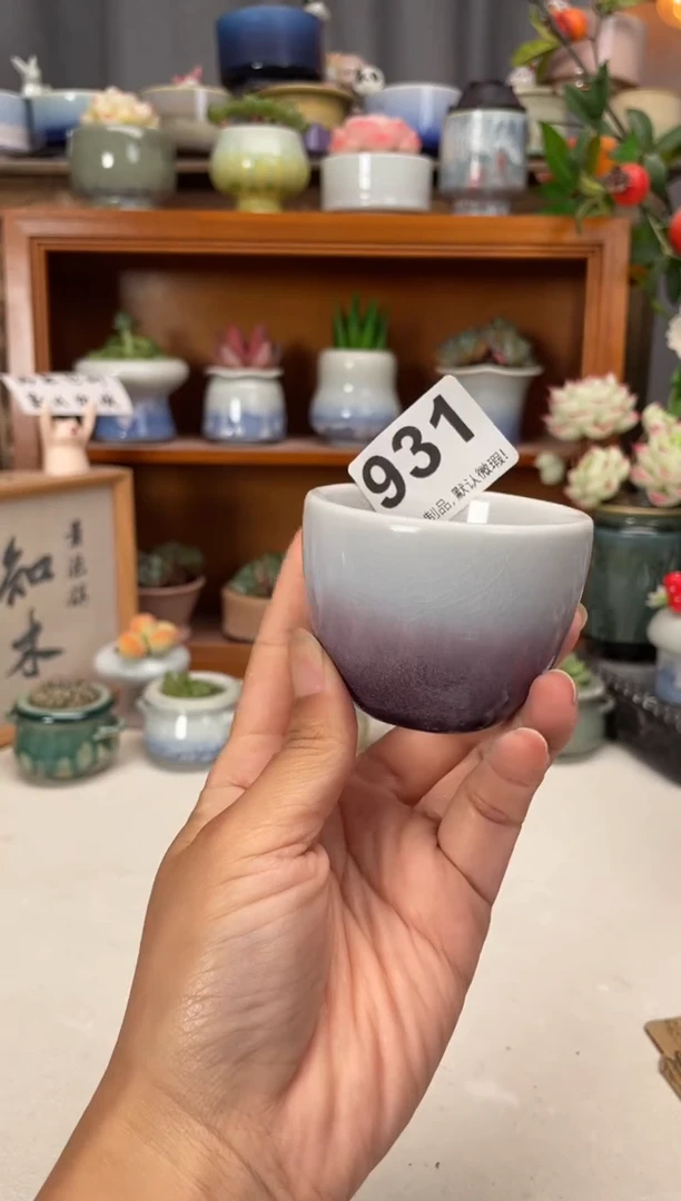瓷片931知木小芳花盆
